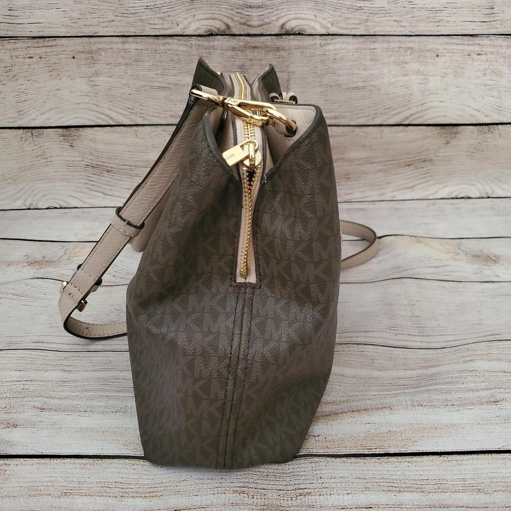 Michael Kors Camille Small Logo Satchel - Picture 9 of 15